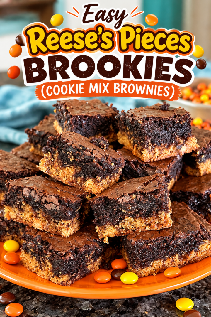 Reese's Pieces Brookies