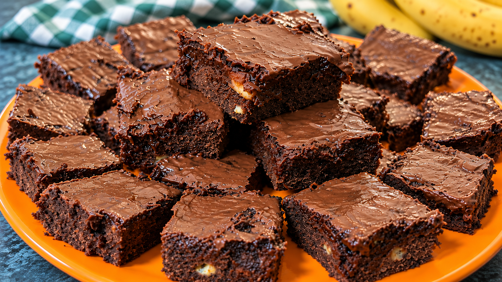 Banana Bread Brownies (Easy Brownie Mix Recipe)