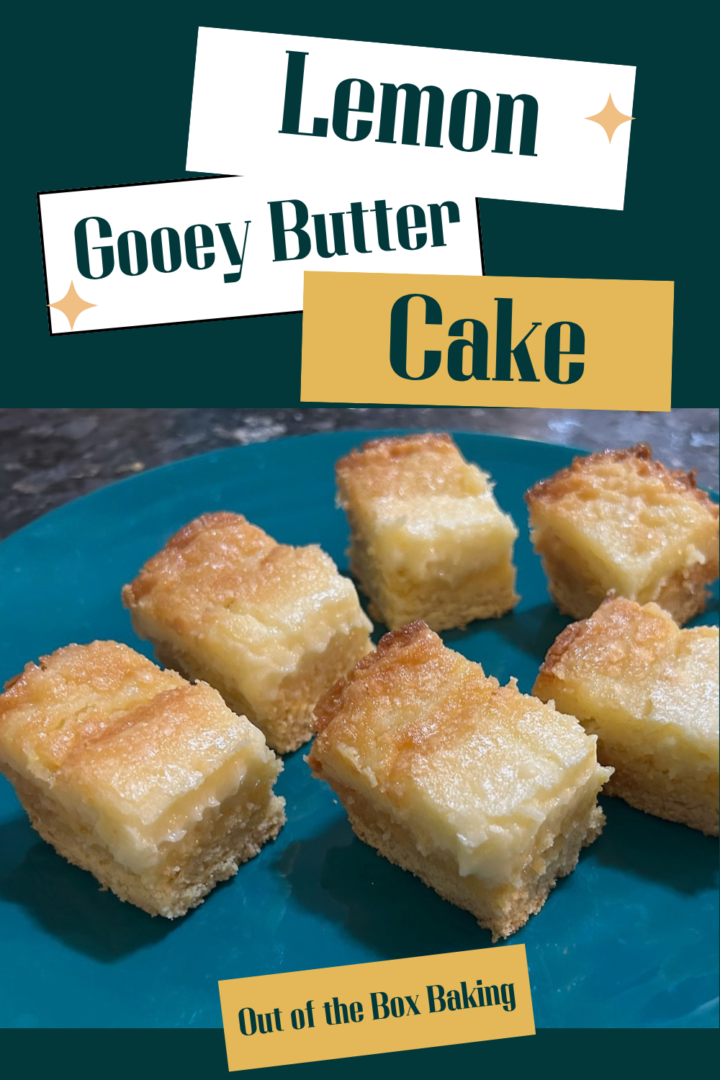 Easy Lemon Gooey Butter Cake