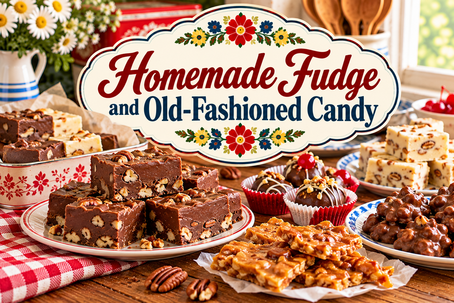 homemade fudge in pyrex