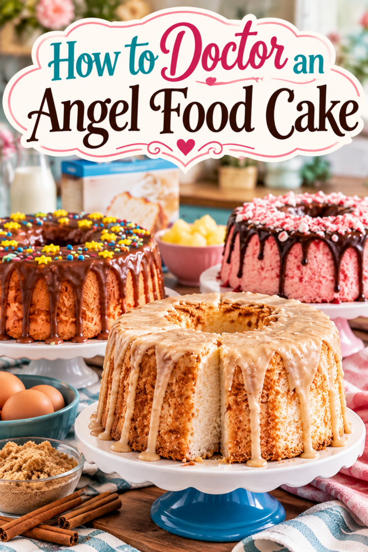 How to Doctor a Boxed Angel Food Cake Mix
