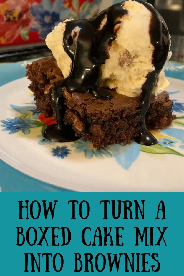 how to turn a boxed cake mix into cookies