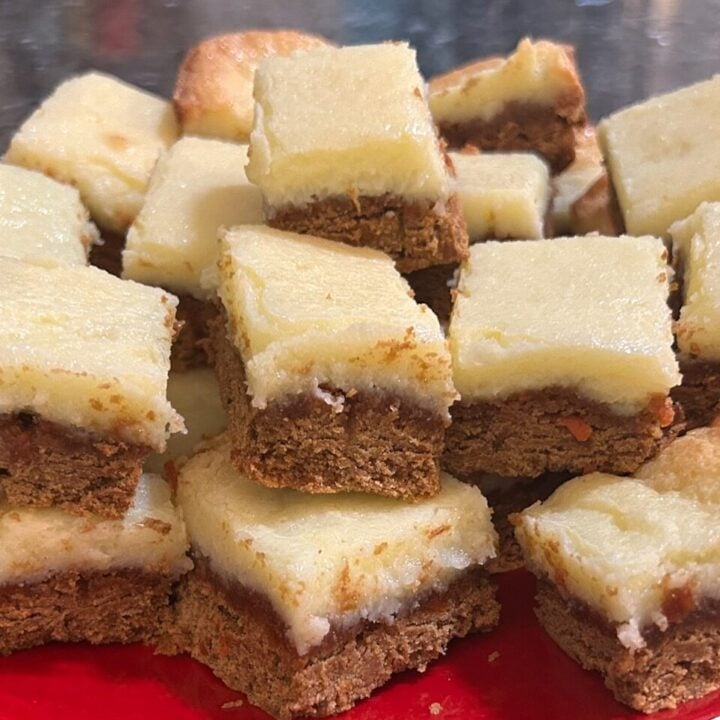 Carrot Cake Gooey Butter Cake