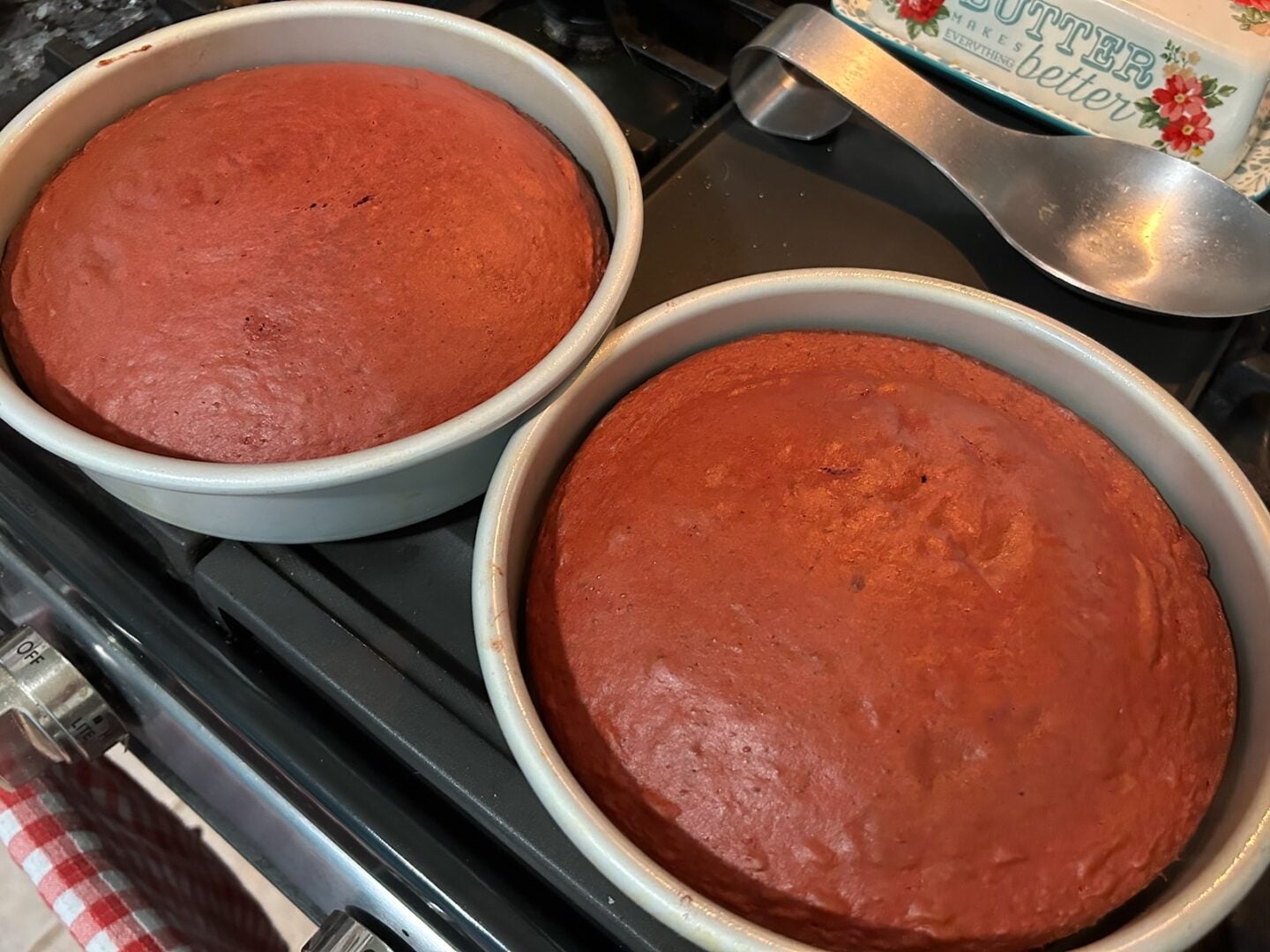 red velvet cake from white cake mix