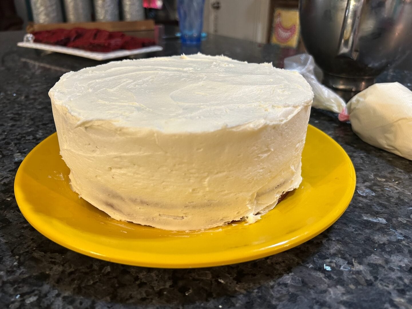 red velvet cake from white cake mix