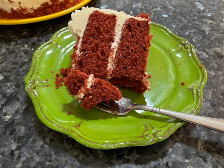 red velvet cake from white cake mix