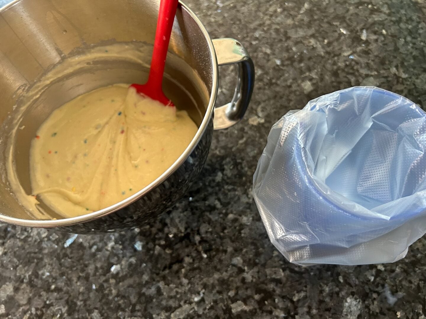 cake batter