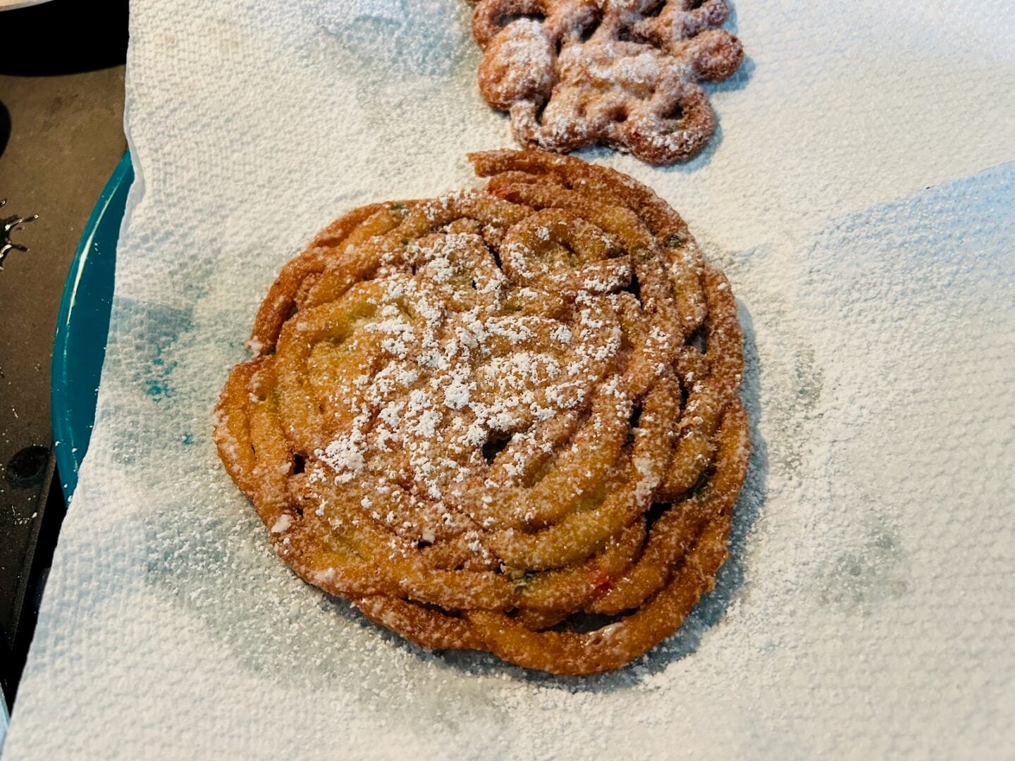 cake mix funnel cakes
