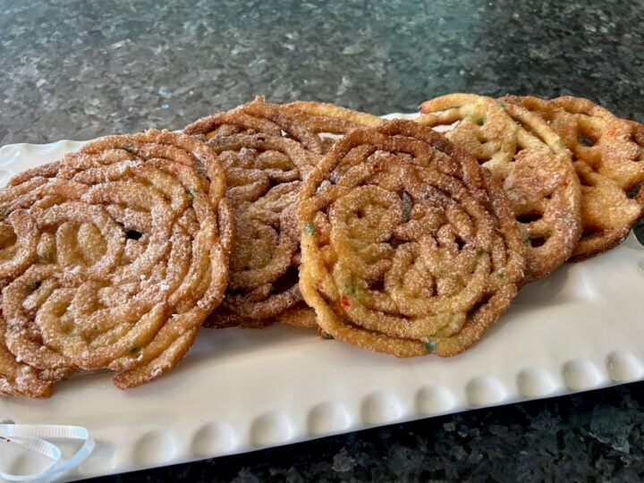 cake mix funnel cake