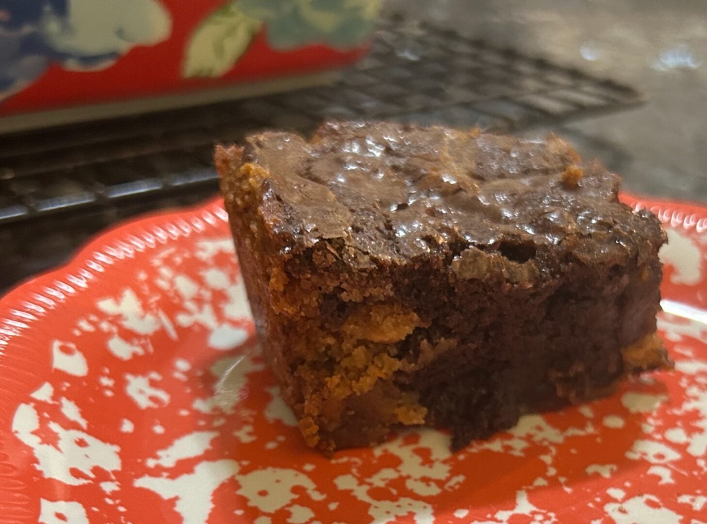 Snickers Cookie Dough Brownies sliced