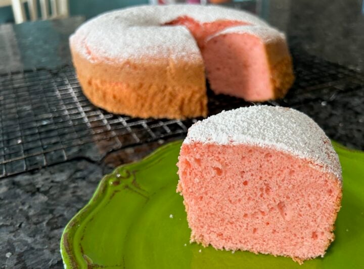 Strawberry Chiffon Cake