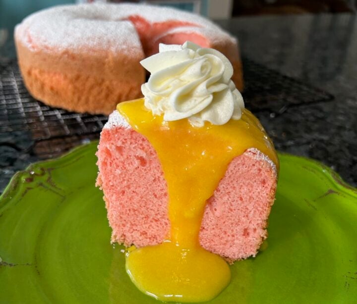 Strawberry Chiffon Cake