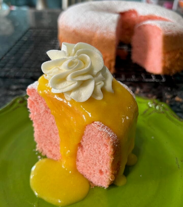 Strawberry Chiffon Cake