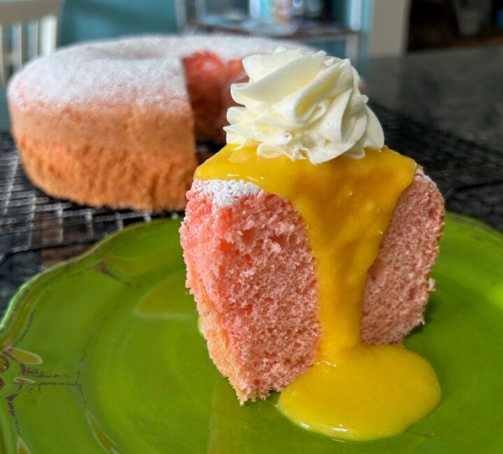 Strawberry Chiffon Cake
