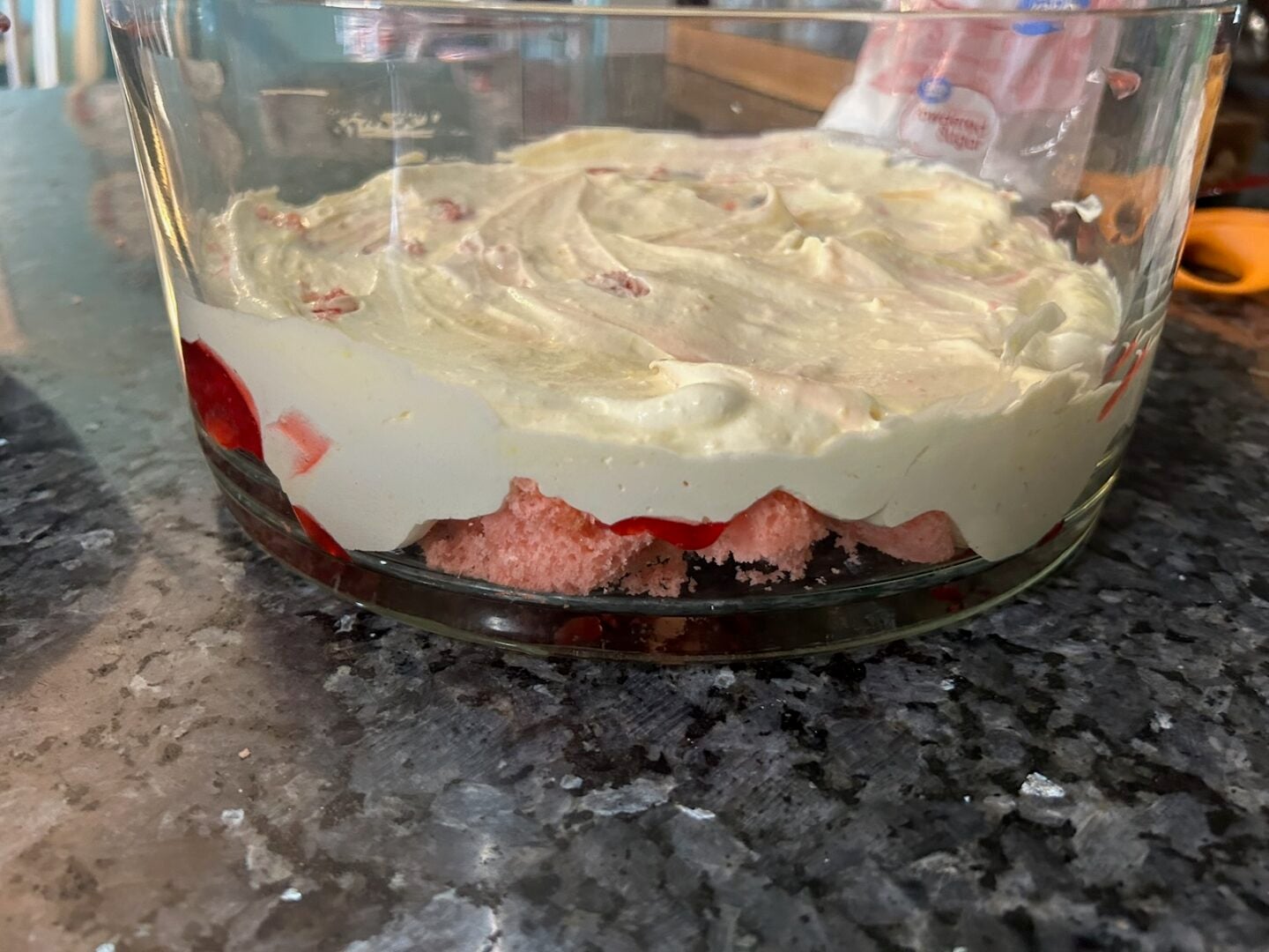 strawberry trifle layers