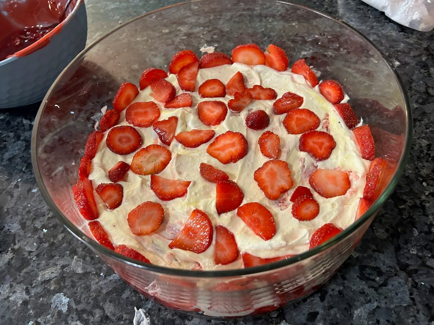 strawberry trifle layers