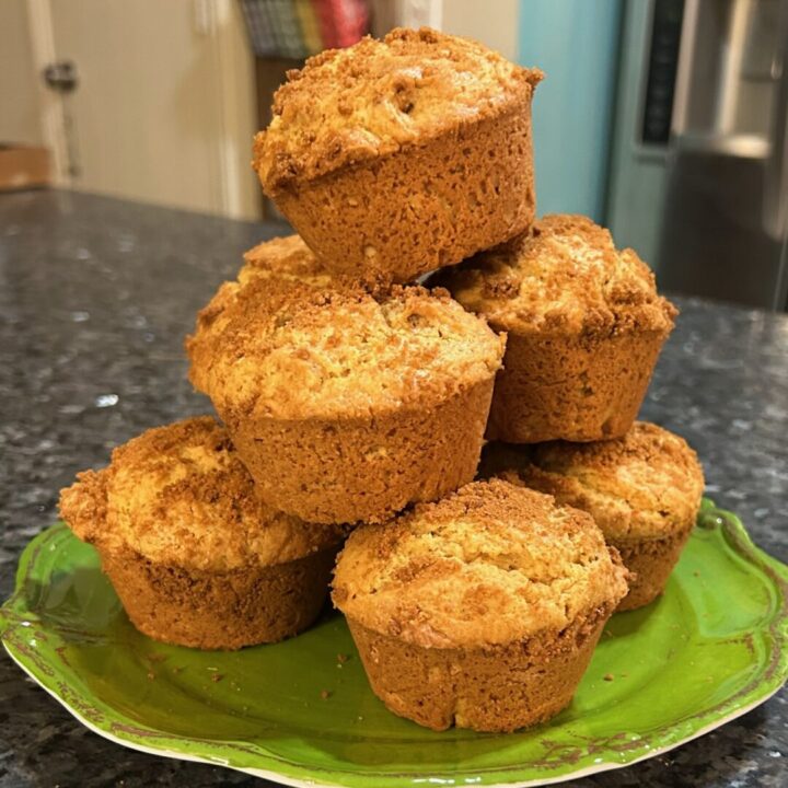 Easy Cookie Butter Crunch Muffins