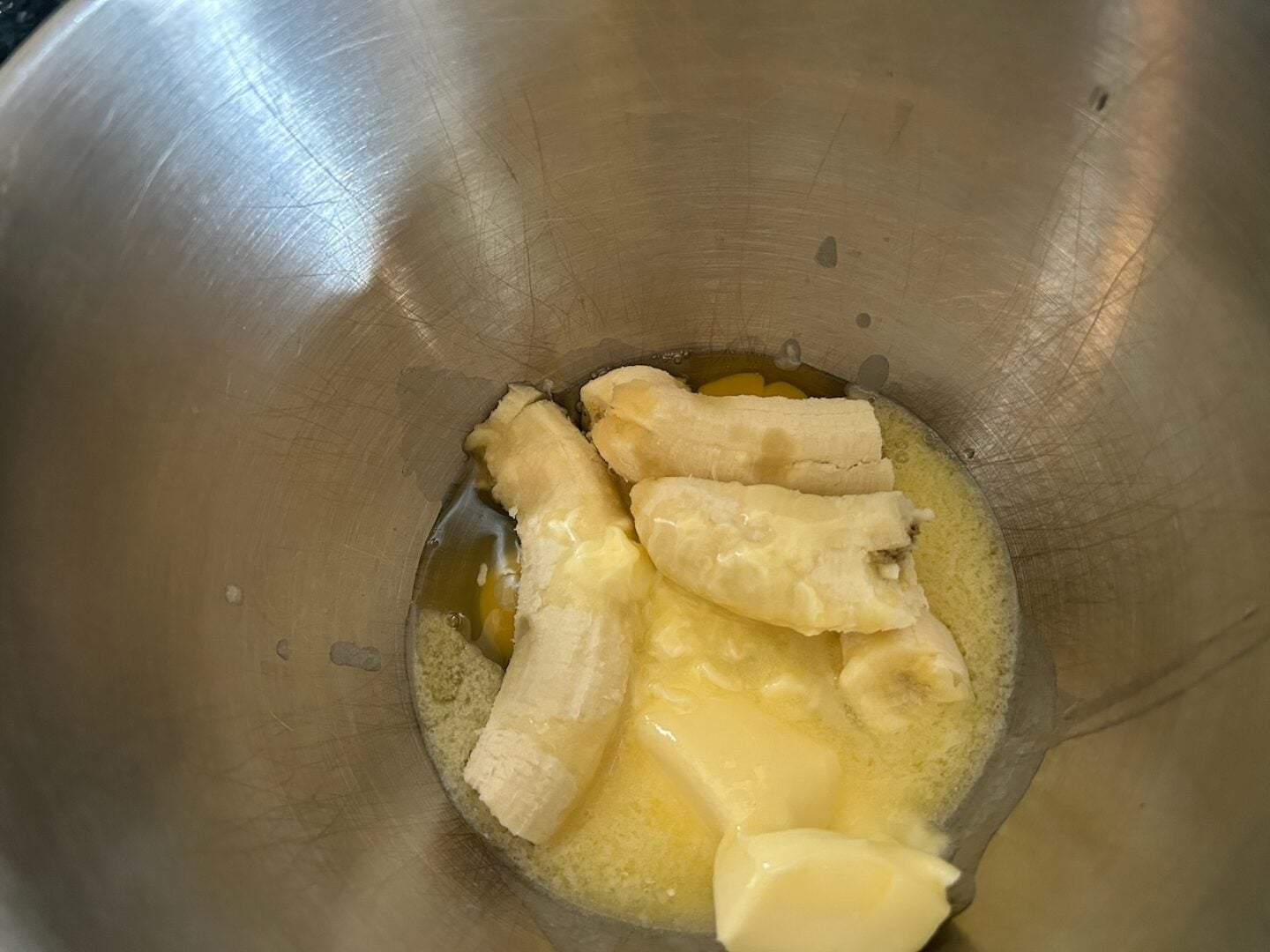 banana bread batter