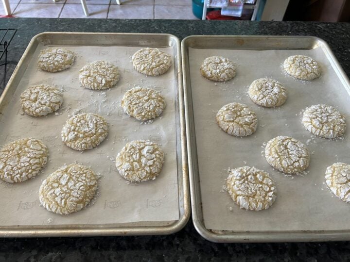 Easy Sugar Crinkle Cookies (Cake Mix Recipe)