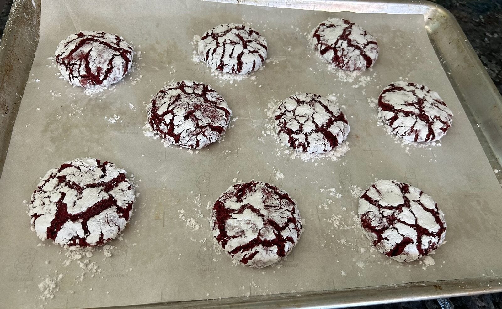 Red Velvet Crinkle Cookies (Cake Mix Recipe)
