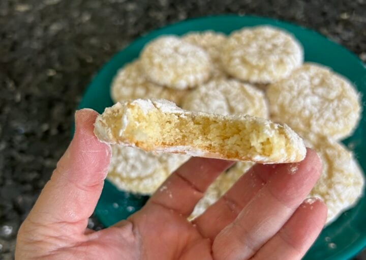 Easy Sugar Crinkle Cookies (Cake Mix Recipe)