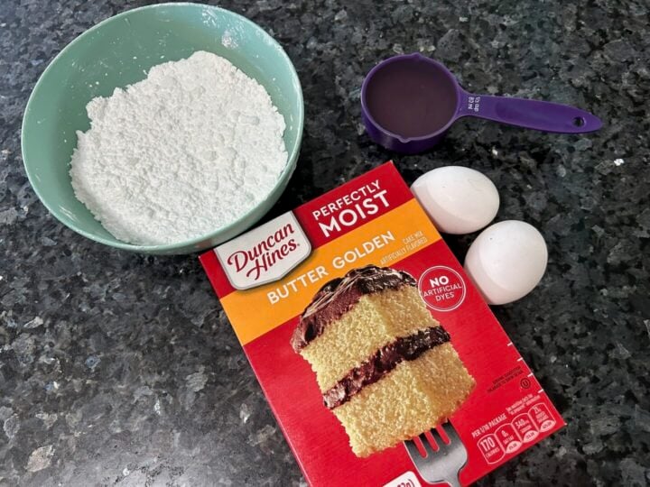 Easy Golden Butter Crinkle Cookies (Cake Mix Recipe)