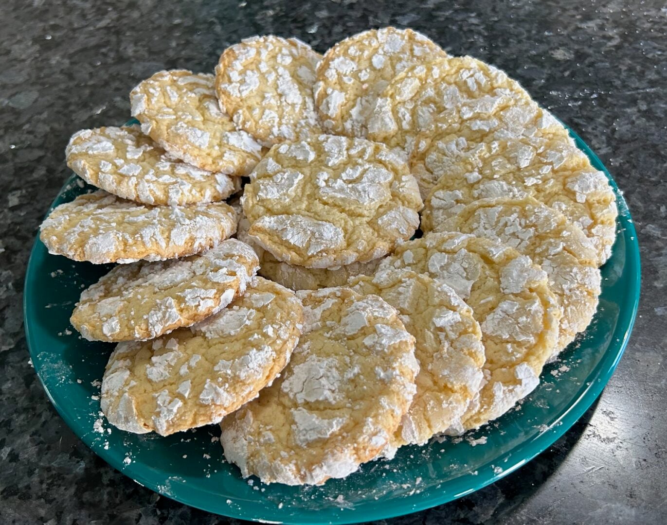 Easy Golden Butter Crinkle Cookies (Cake Mix Recipe)