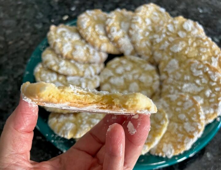Easy Golden Butter Crinkle Cookies (Cake Mix Recipe)