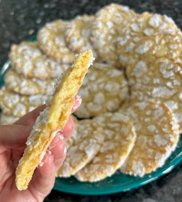 Easy Golden Butter Crinkle Cookies (Cake Mix Recipe)