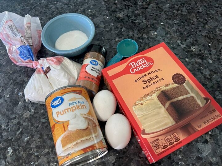 Pumpkin Spice Crinkle Cookies (Easy Cake Mix Recipe)