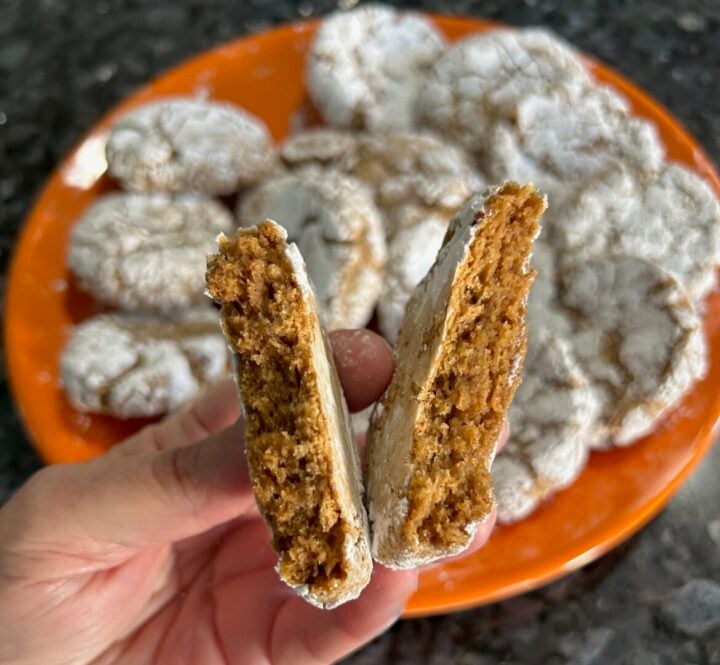 Pumpkin Spice Crinkle Cookies (Easy Cake Mix Recipe)