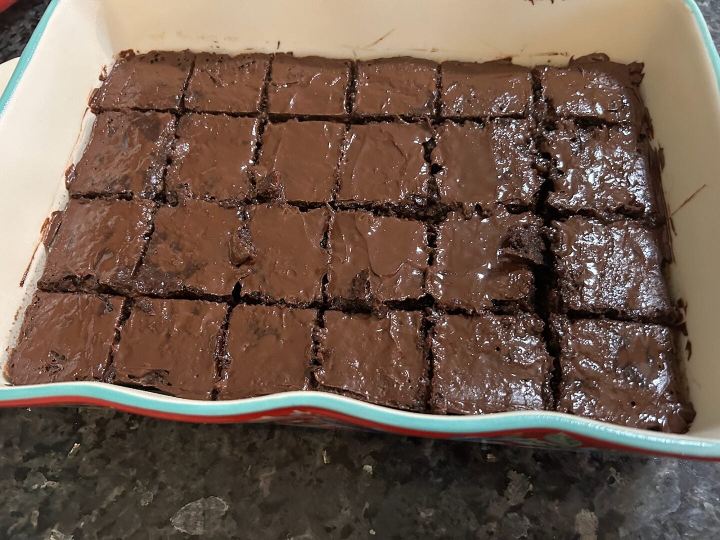 Banana Bread Brownies (Easy Brownie Mix Recipe) sliced
