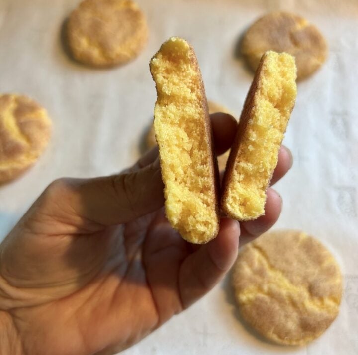 Easy Cake Mix Snickerdoodles (Cinnamon Sugar Crinkle Cookies)