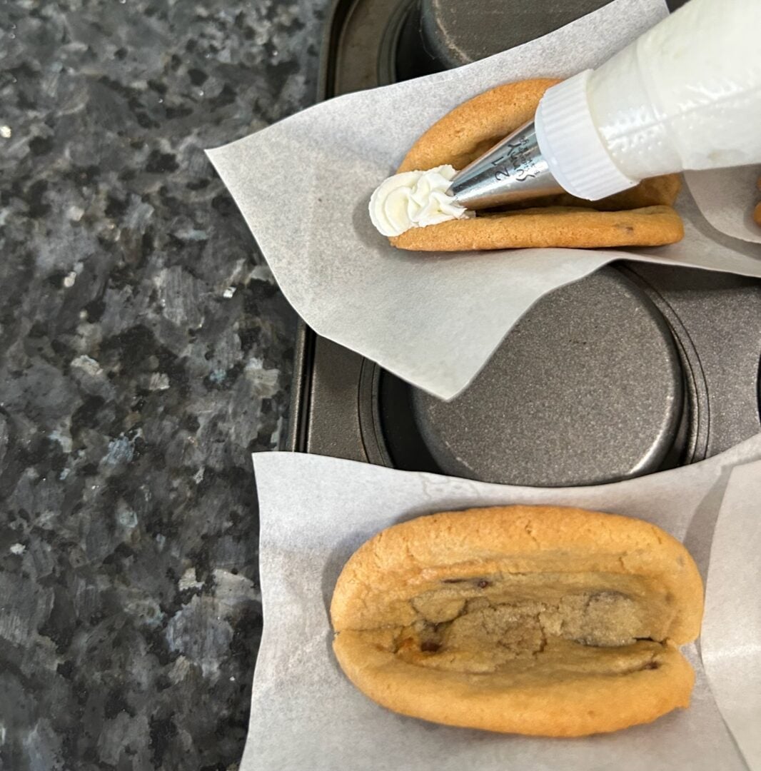 Easy Chocolate Chip Cookie Tacos