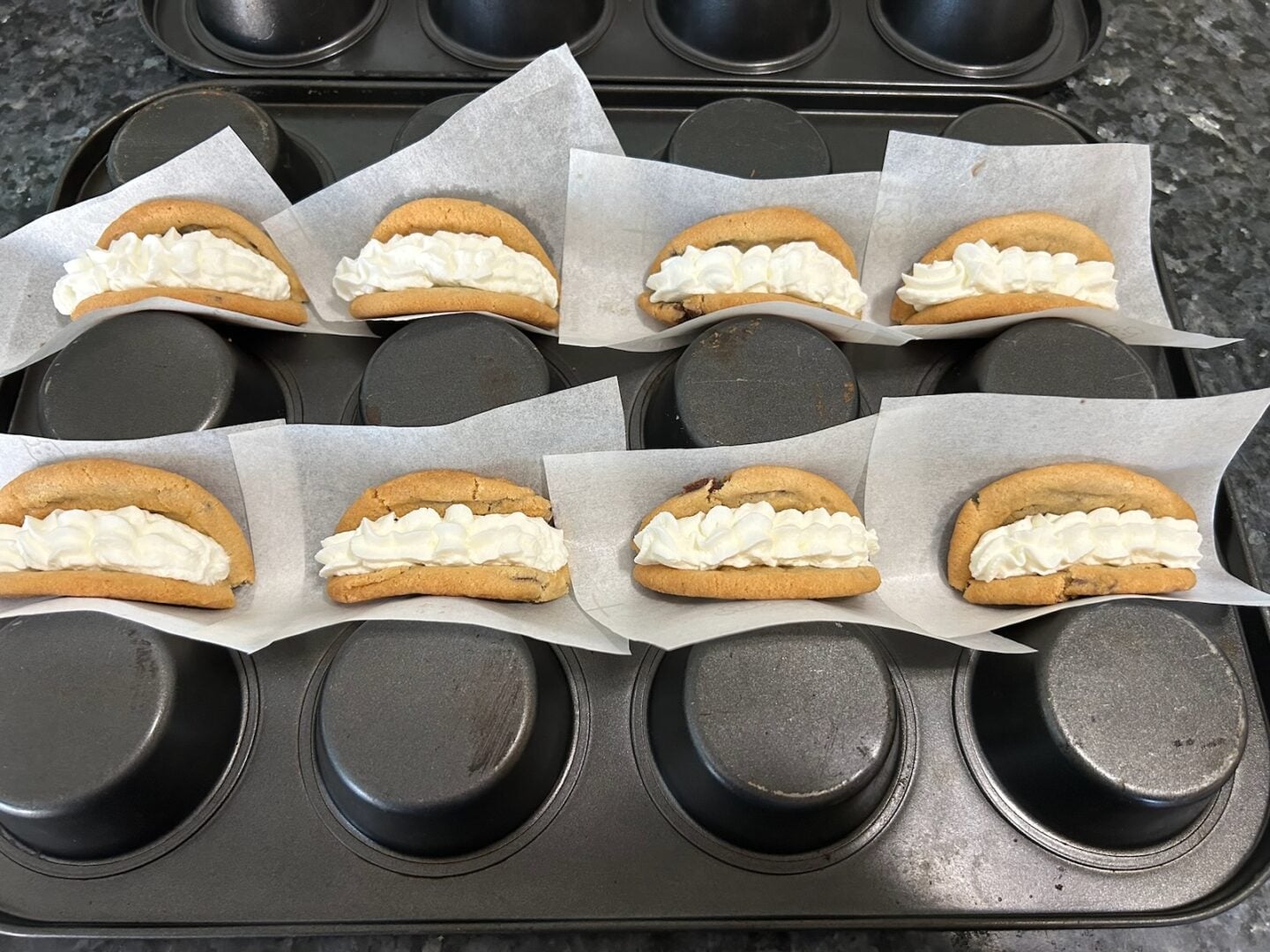 Easy Chocolate Chip Cookie Tacos