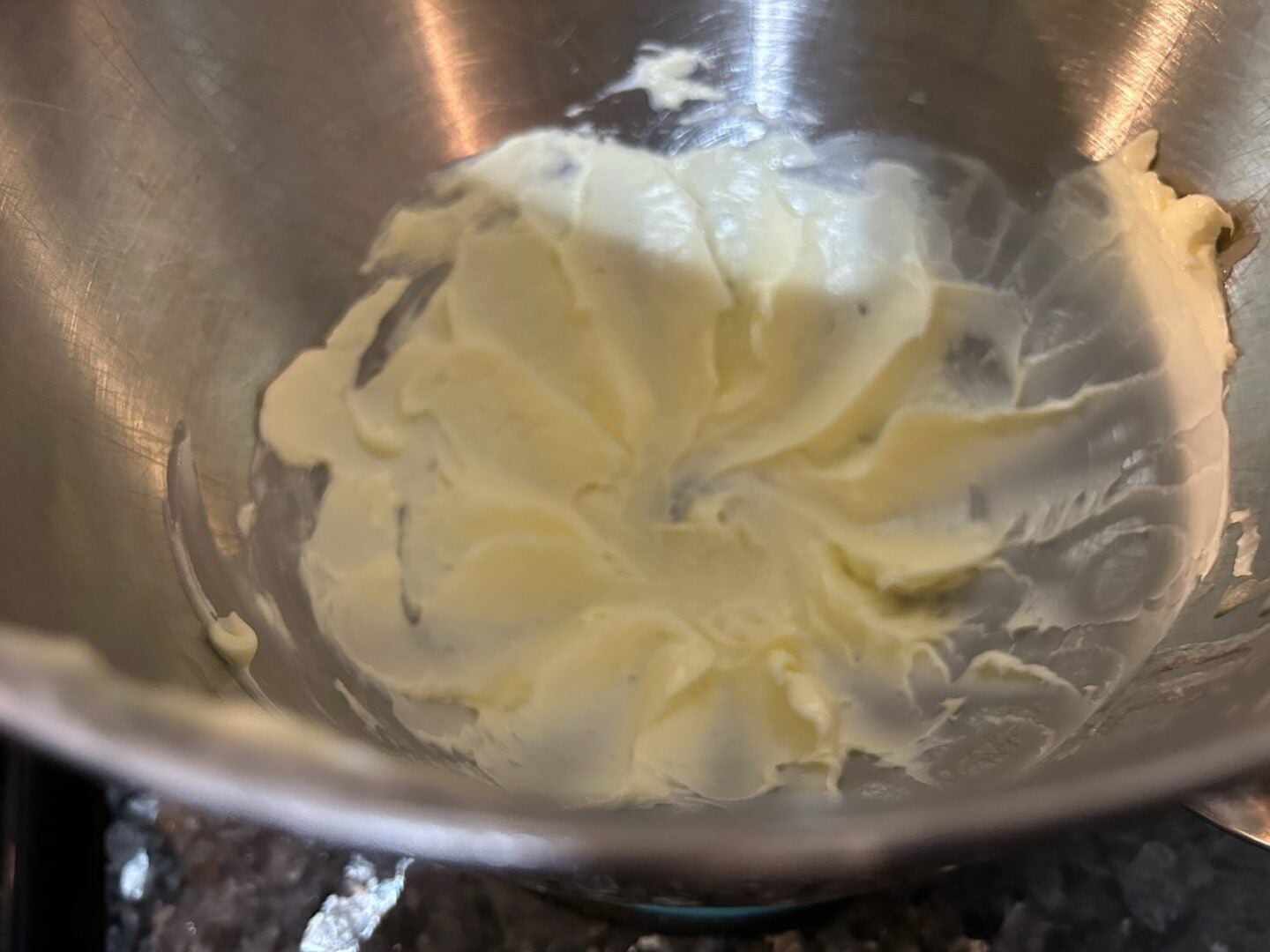 creamed butter