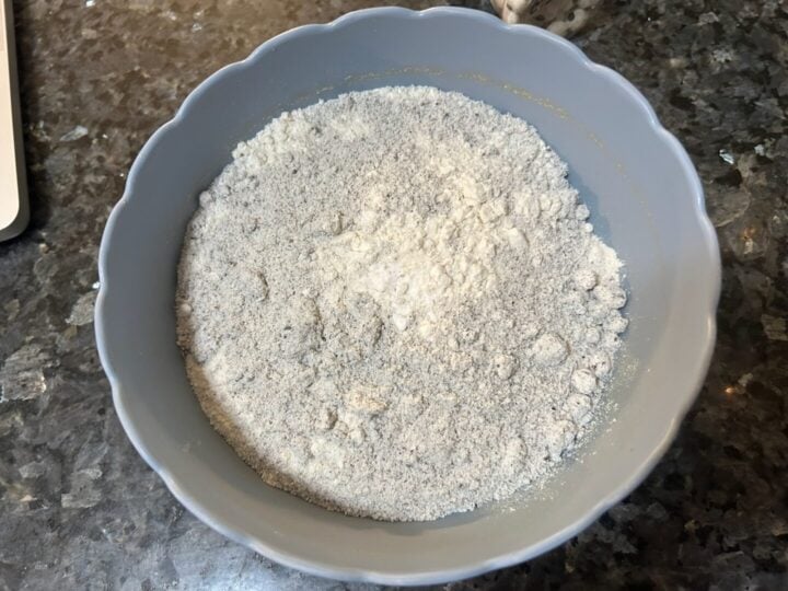 cry cookie ingredients in bowl
