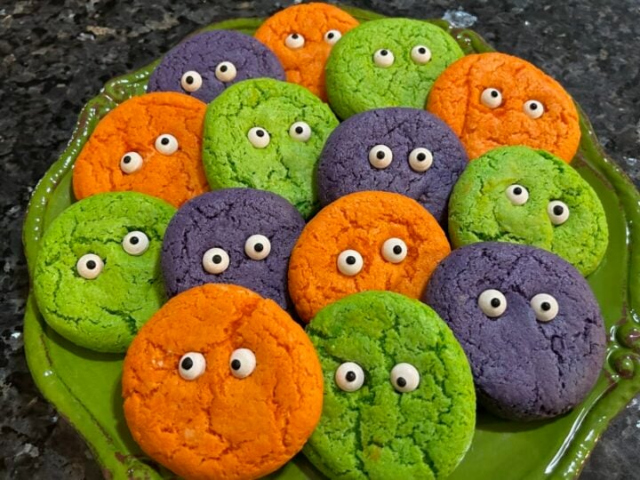 Easy Cake Mix Monster Cookies