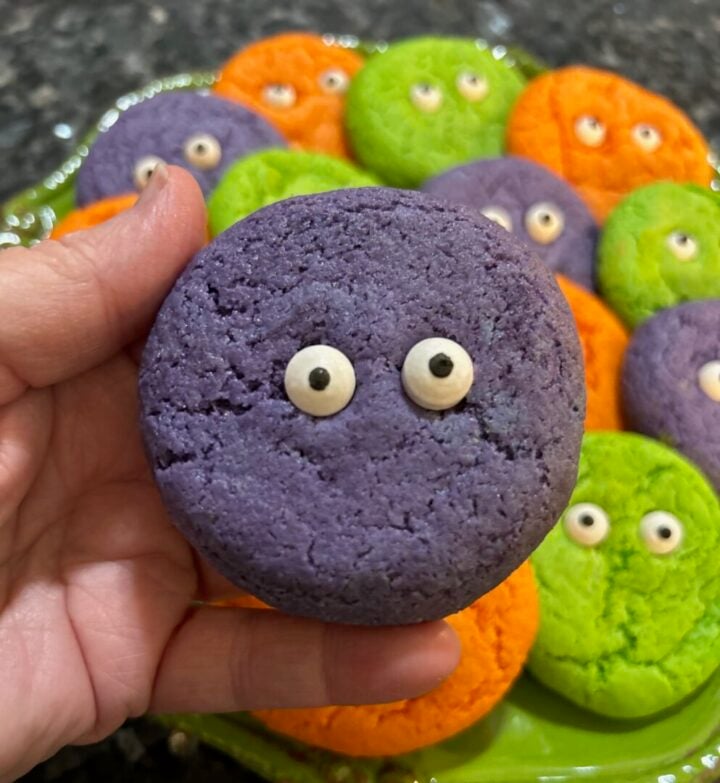 Easy Cake Mix Monster Cookies