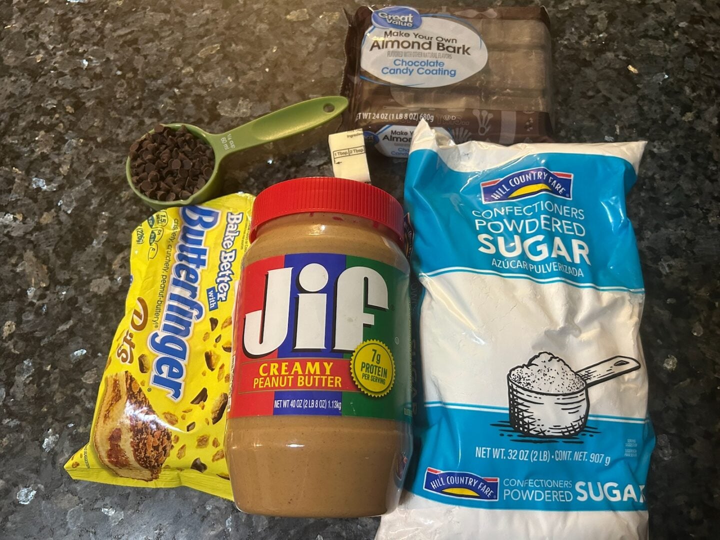 Chocolate covered butterfinger truffle ingredients