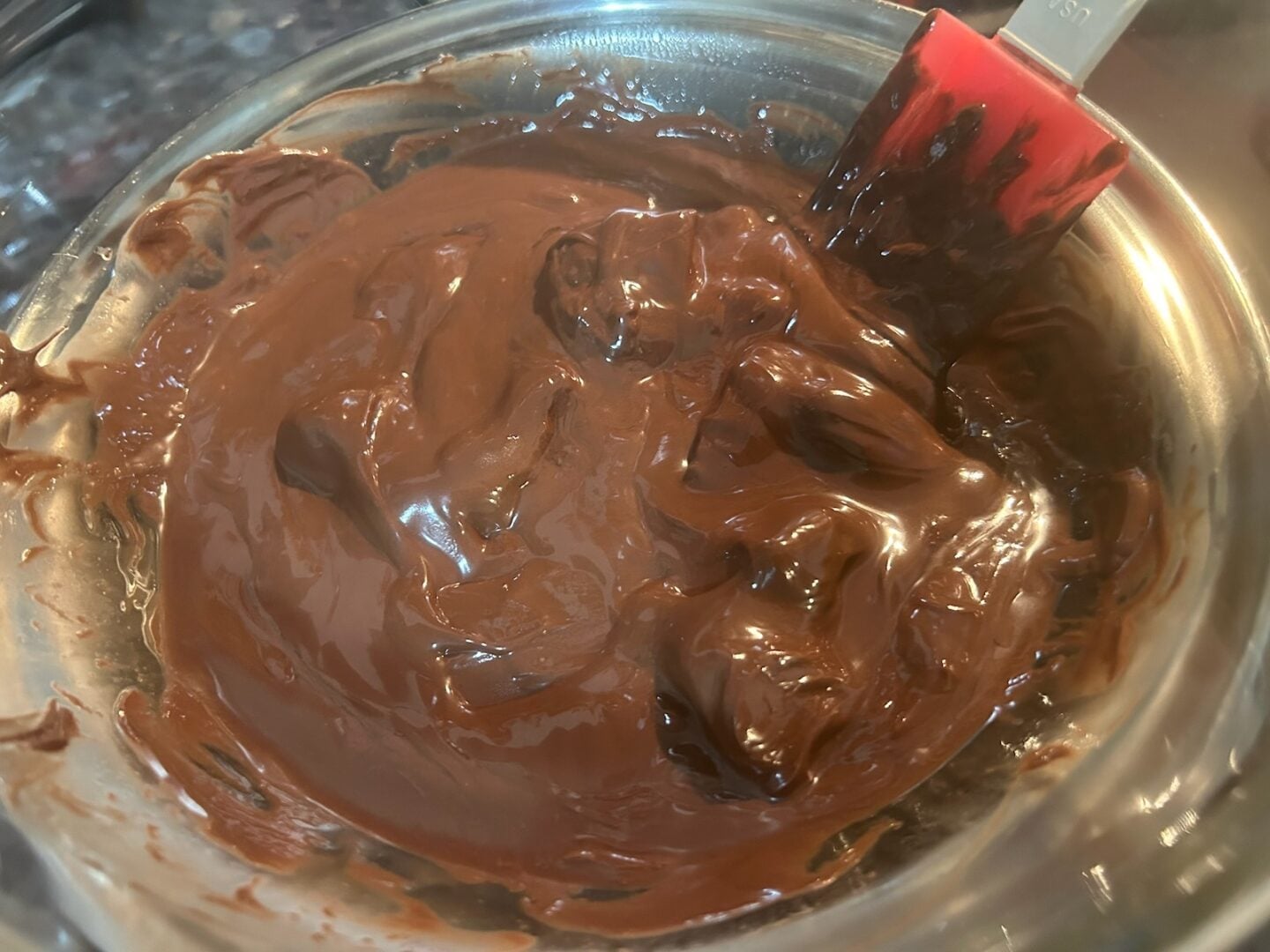 melting chocolate almond bard