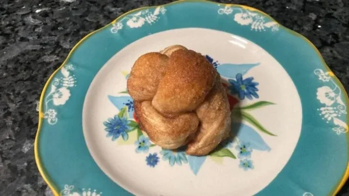 twisted biscuit dough