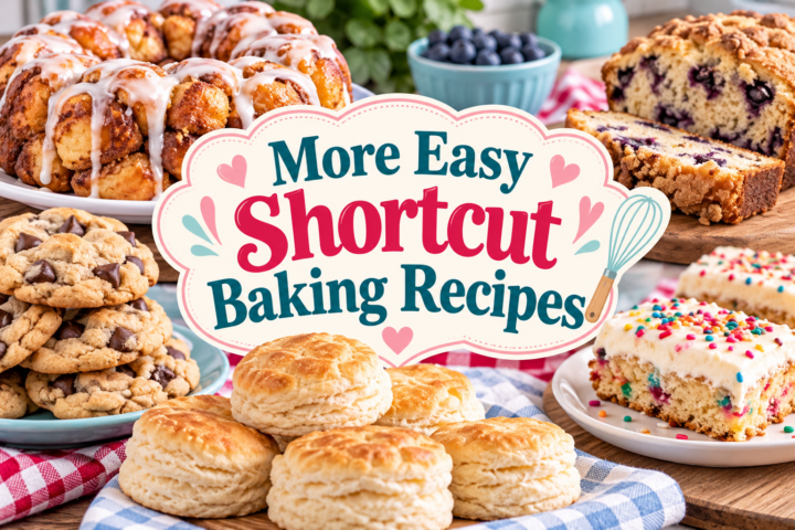 more easy shortcut baking recipes