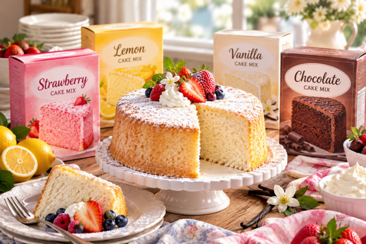 How to Turn a Boxed Cake Mix into a Chiffon Cake