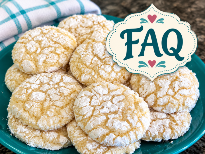 Easy Sugar Crinkle Cookies (Cake Mix Recipe)