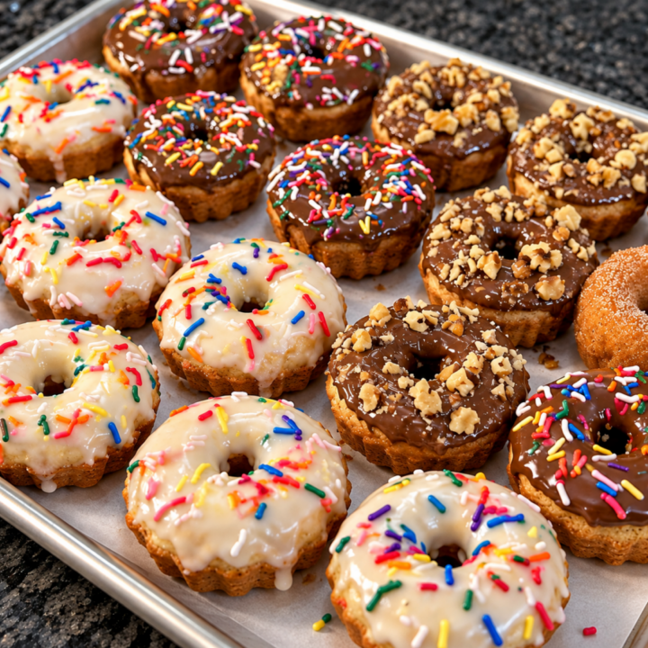 How to Turn a Boxed Cake Mix into Donuts