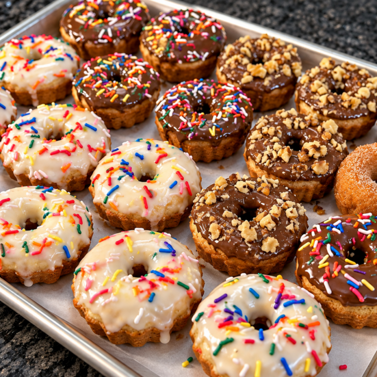 How to Turn a Boxed Cake Mix into Donuts