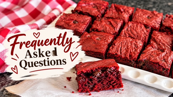 easy red velvet brownies