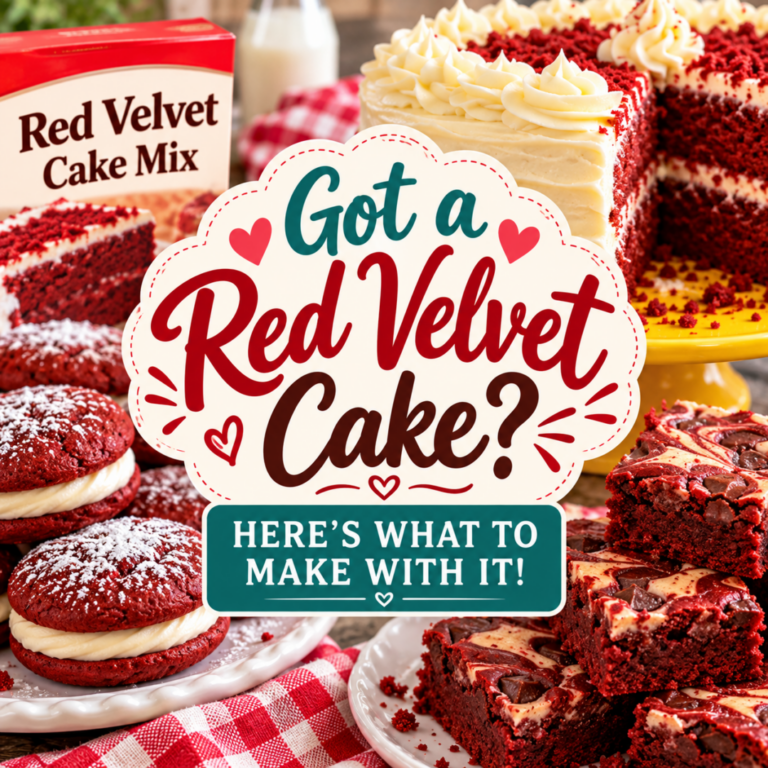 Got a Box of Red Velvet Cake Mix? Here's What to Make With It!