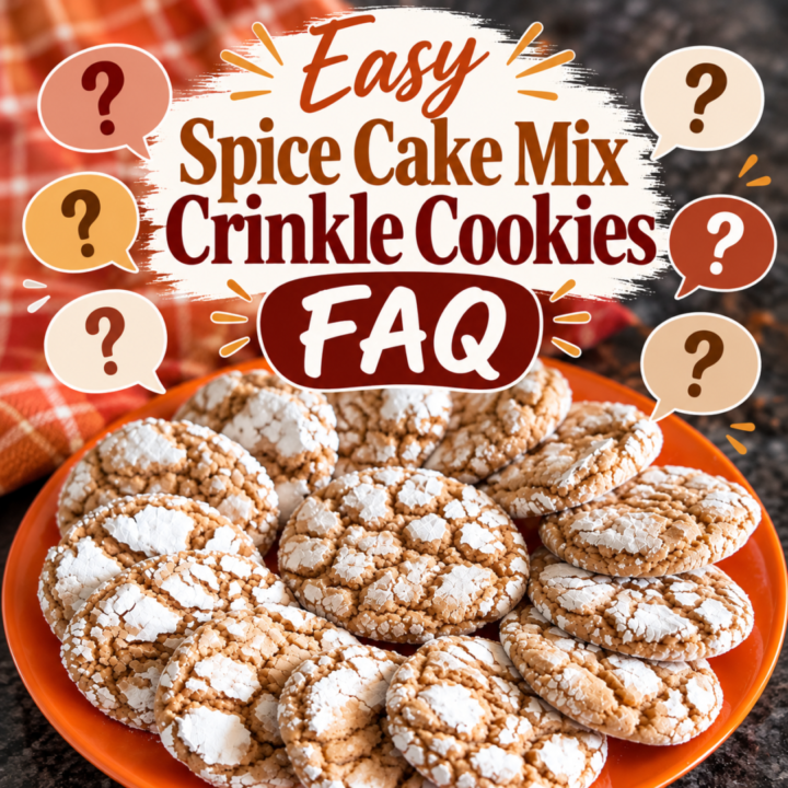 Easy Spice Cake Mix Crinkle Cookies FAQ image